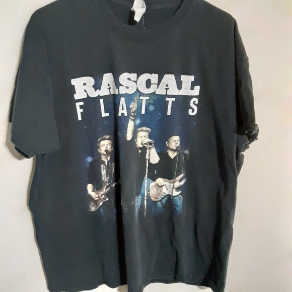 2016 Gildan Men's Rascal Flatts Short Sleeve Concert T Shirt in Size XL - Picture 2 of 7